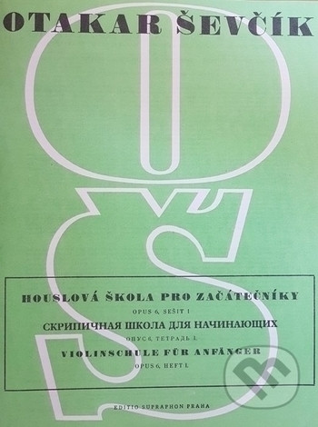 Houslová škola pro začátečníky op. 6, sešit 1 Houslová škola pro začátečníky op. 6, sešit 1
