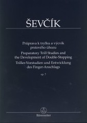 Průprava k trylku a výcvik prstového úhozu Op. 7