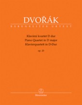 Klavírní kvartet D dur op. 23
