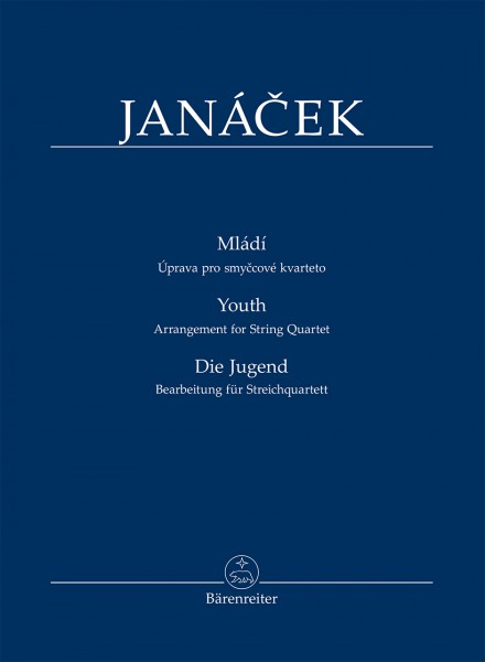 Mládí - Úprava pro smyčcové kvarteto (studijní partitura) TP521