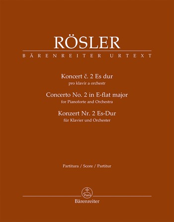 Koncert č. 2 Es dur pro klavír a orchestr - partitura