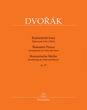 Romantické kusy op. 75 - úprava pro violu a klavír Romantické kusy op. 75 - úprava pro violu a klavír