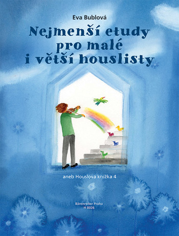 Nejmenší etudy pro malé i větší houslisty (1.- 4. poloha) aneb Houslová knížka 4