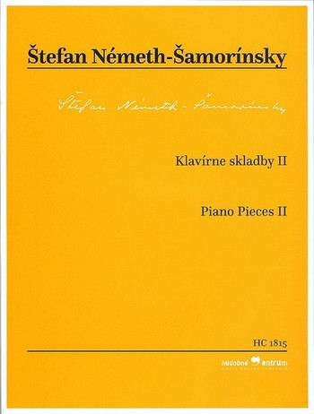 Klavírne skladby II (Štefan Németh-Šamorínsky) Klavírne skladby II (Štefan Németh-Šamorínsky)