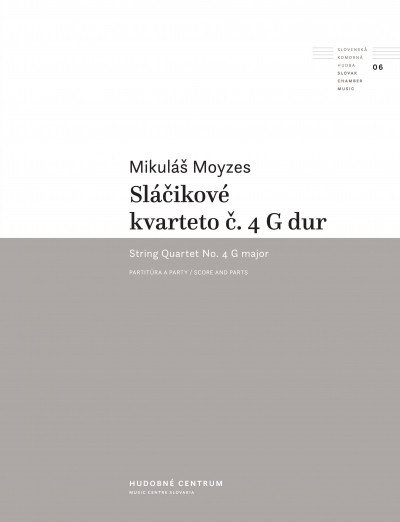 Sláčikové kvarteto č. 4 G dur Sláčikové kvarteto č. 4 G dur