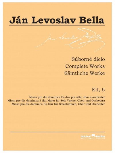 Súborné dielo E:I, 6, Missa pro die dominica Es dur