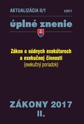 Aktualizácia II-1 2017 Aktualizácia II-1 2017
