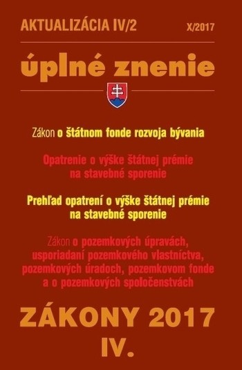 Aktualizácia IV-2 2017