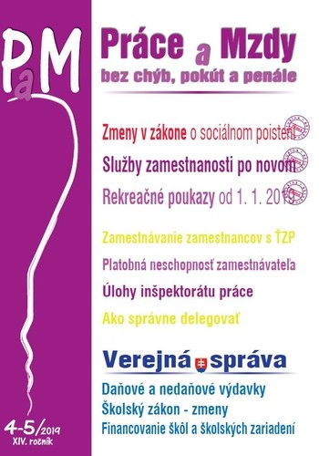 Práce a Mzdy 4,5-2019 Práce a Mzdy 4,5-2019