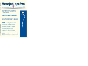 Verejná správa 6,7,8-2019 Verejná správa 6,7,8-2019