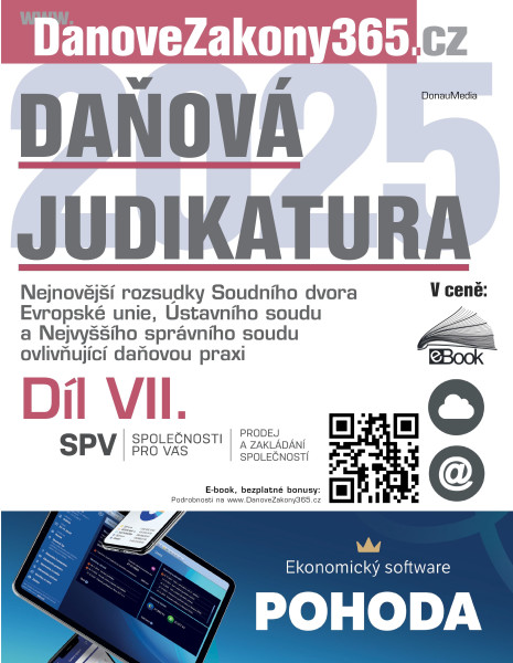 Daňová judikatura (VII.) Daňová judikatura (VII.)