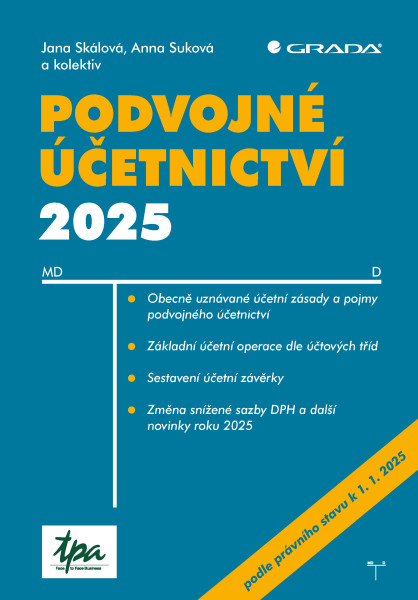 Podvojné účetnictví 2025 Podvojné účetnictví 2025