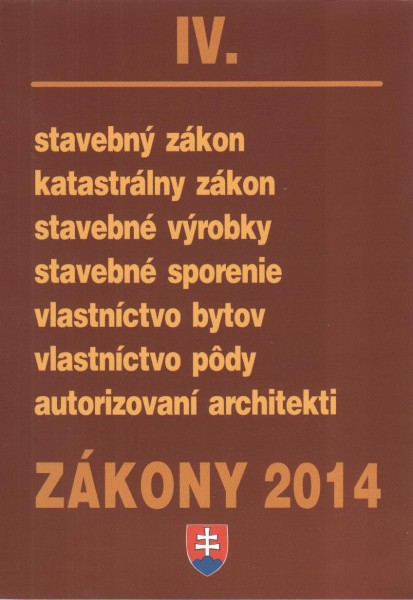 Zákony 2014 -IV. Zákony 2014 -IV.