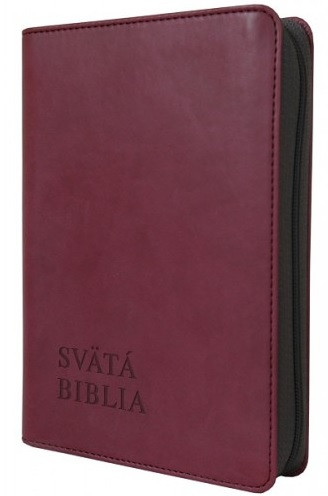 Svätá Biblia / Roháček vrecková - bordová