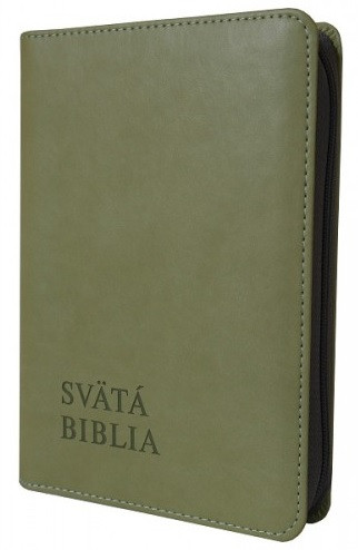 Svätá Biblia / Roháček vrecková - olivová