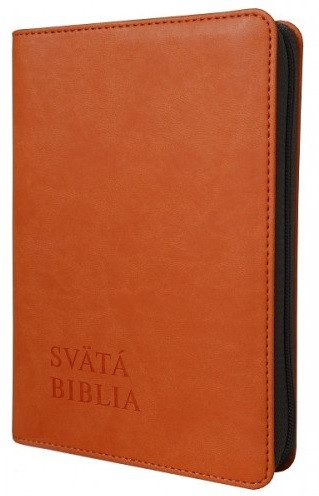 Svätá Biblia / Roháček vrecková - oranžová