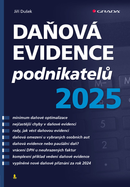 Daňová evidence podnikatelů 2025 Daňová evidence podnikatelů 2025