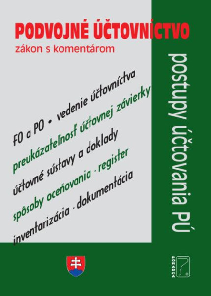 Podvojné účtovníctvo - zákony s komentárom