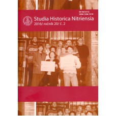 Studia Historica Nitriensia Studia Historica Nitriensia