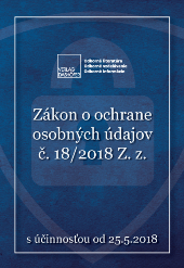 Zákon o ochrane osobných údajov č. 18/2018 Z. z.