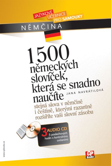 1500 německých slovíček, která se snadno naučíte