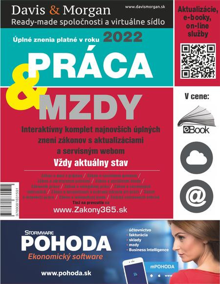 Práca & mzdy 2022 Práca & mzdy 2022