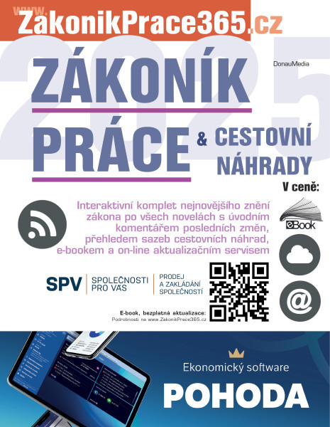 Zákoník práce a cestovní náhrady 2025