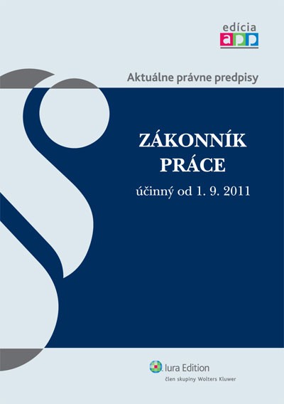 Zákonník práce účinný od 1. 9. 2011