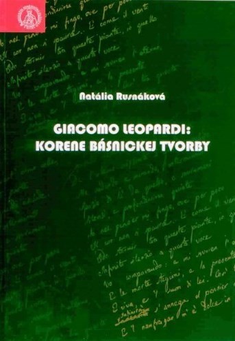 Giacomo Leopardi Giacomo Leopardi