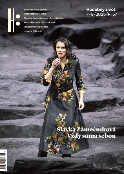 Hudobný život 7-8/2025 Hudobný život 7-8/2025