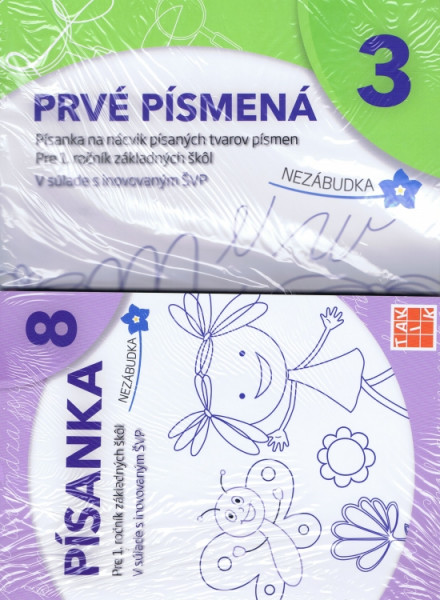 Sada písaniek k šlabikáru Nezábudka Sada písaniek k šlabikáru Nezábudka