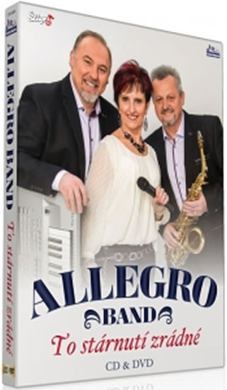Allegro band - Stárnutí zrádné - CD + DVD Allegro band - Stárnutí zrádné - CD + DVD