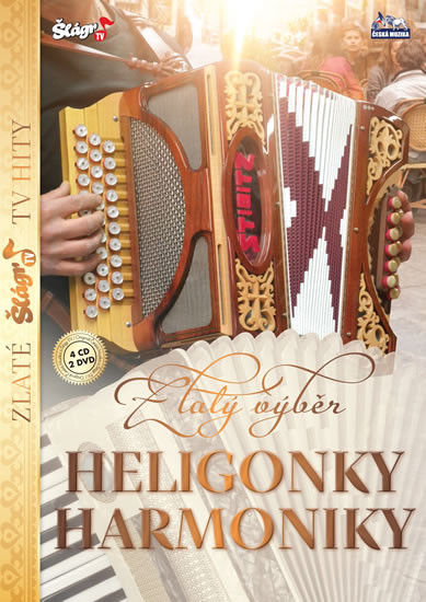 Šlágr hit - Zlatý výběr -Heligonky, harmoniky - 4 CD + 2 DVD Šlágr hit - Zlatý výběr -Heligonky, harmoniky - 4 CD + 2 DVD