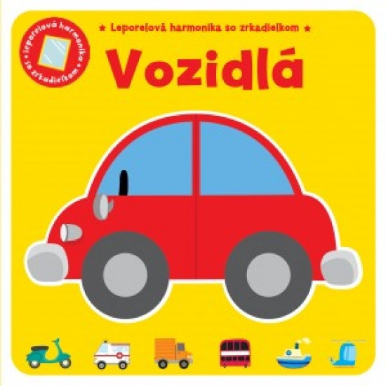 Vozidlá-leporelová harmonika so zrkadielkom Vozidlá-leporelová harmonika so zrkadielkom