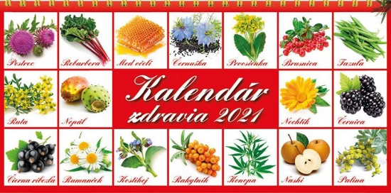 K-Kalendár zdravia 2021 K-Kalendár zdravia 2021