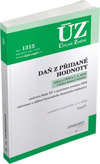 ÚZ 1313 Daň z přidané hodnoty ÚZ 1313 Daň z přidané hodnoty