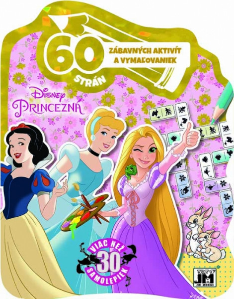 Aktivity knižka Disney/ Princezné
