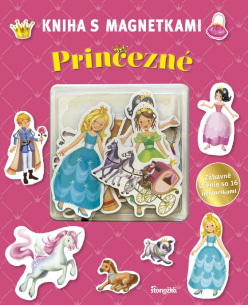 Kniha s magnetkami: Princezné Kniha s magnetkami: Princezné