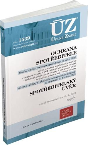 ÚZ 1539 Ochrana spotřebitele, spotřebitelský úvěr, požadavky na výrobky, ČOI ÚZ 1539 Ochrana spotřebitele, spotřebitelský úvěr, požadavky na výrobky, ČOI