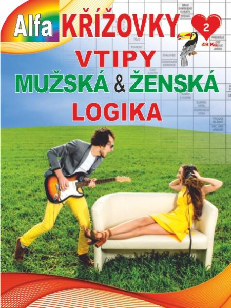 Křížovky 2/2023 - Vtipy ženska mužská logika Křížovky 2/2023 - Vtipy ženska mužská logika