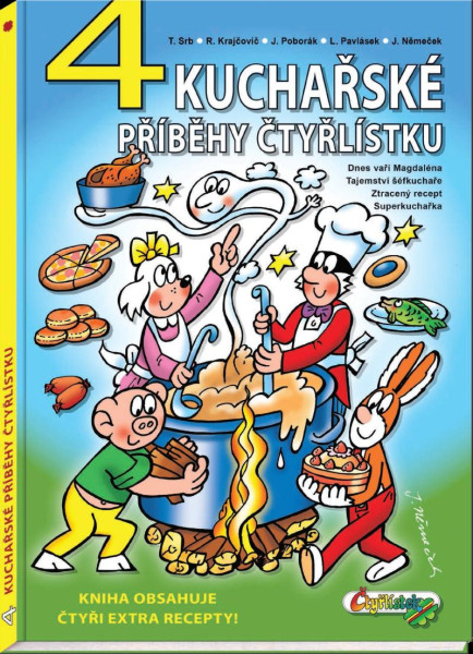 4 kuchařské příběhy Čtyřlístku 4 kuchařské příběhy Čtyřlístku