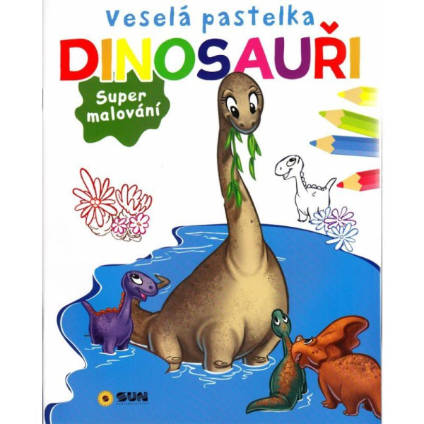 Veselá pastelka Dinosauři Veselá pastelka Dinosauři