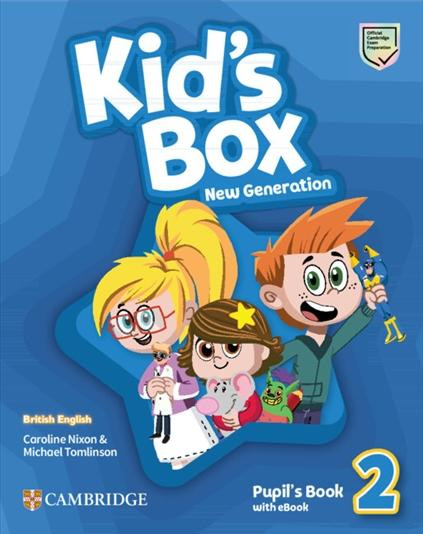 Kid´s Box New Generation 2 Pupil´s Book with eBook British English