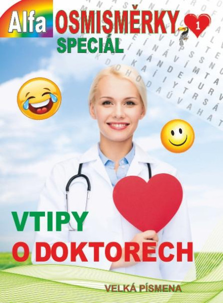 Osmisměrky speciál 1/2023 - Vtipy o doktorech Osmisměrky speciál 1/2023 - Vtipy o doktorech
