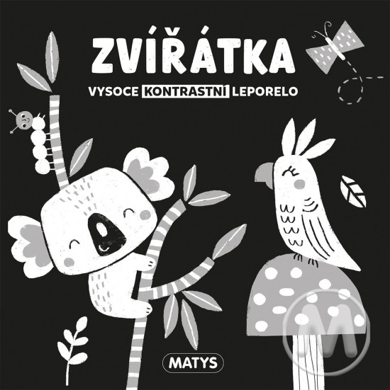 Kontrastní leporelo - Zvířatka (CZ) Kontrastní leporelo - Zvířatka (CZ)