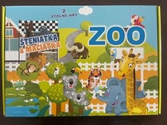 ZOO / Šteniatka a mačiatka - 2 stolné hry ZOO / Šteniatka a mačiatka - 2 stolné hry