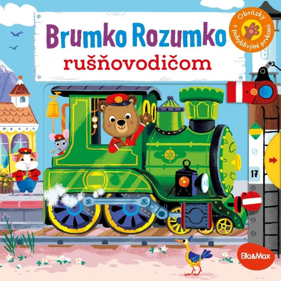 BRUMKO ROZUMKO RUŠNOVODIČOM – Obrázky s pohyblivými prvkami BRUMKO ROZUMKO RUŠNOVODIČOM – Obrázky s pohyblivými prvkami