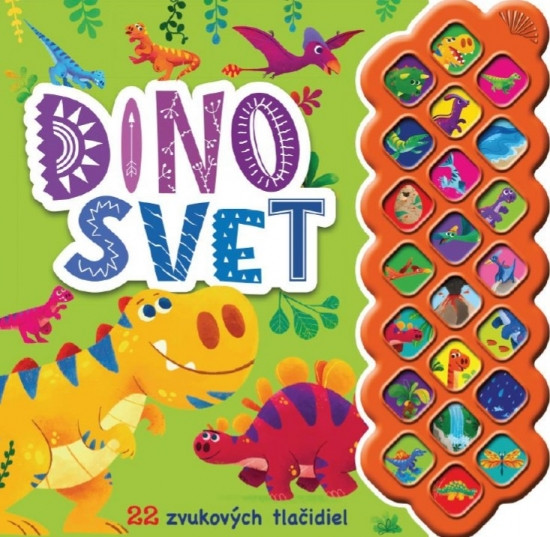 Dinosvet - 22 zvukových tlačidiel Dinosvet - 22 zvukových tlačidiel