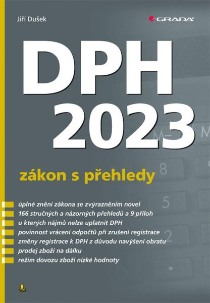 DPH 2023 - zákon s přehledy DPH 2023 - zákon s přehledy