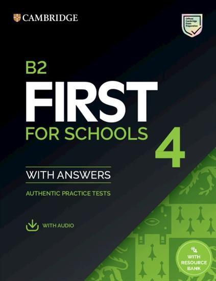 Cambridge B2 First for Schools Student´s Book with Answers and Online Audio with Resource Bank Cambridge B2 First for Schools Student´s Book with Answers and Online Audio with Resource Bank